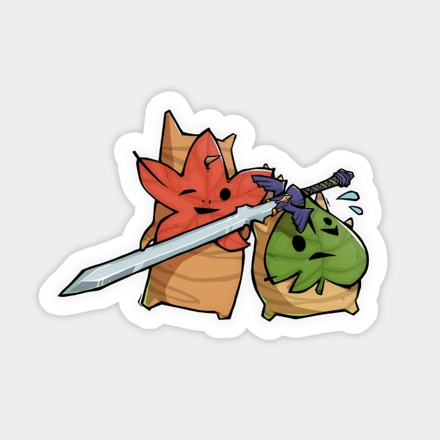 mischievous koroks Sticker by toothy.crow